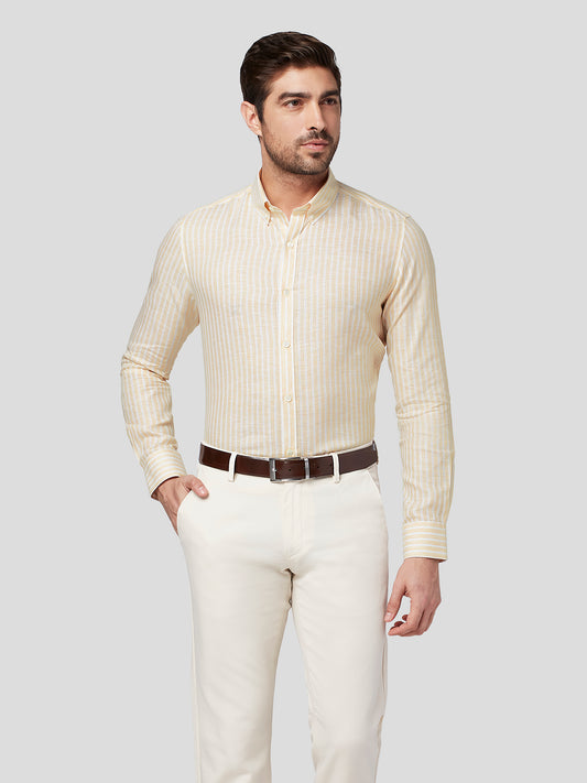 Etherea Linen Stripe Shirt