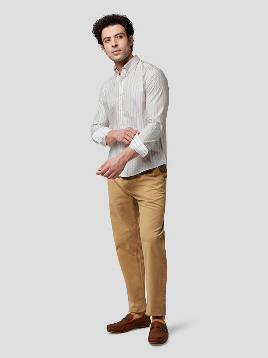 Insignia Stripped Cotton Shirt