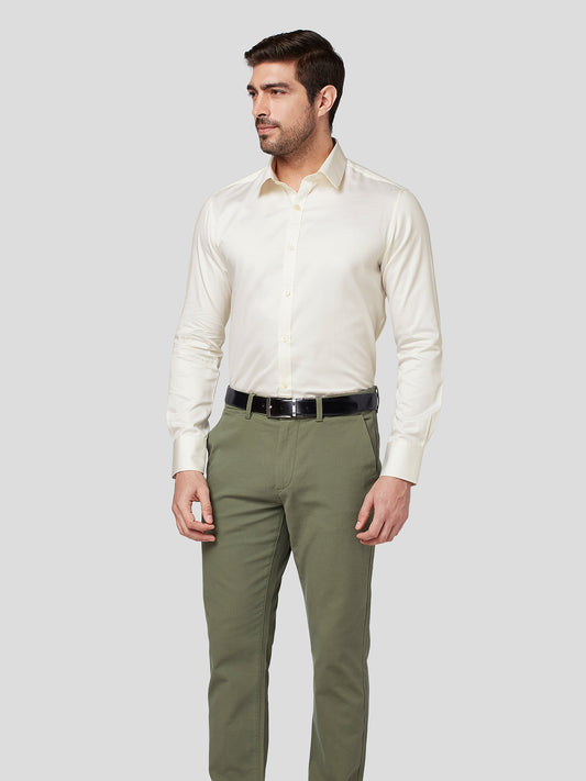 Cohesion Crème Cotton Satin Shirt