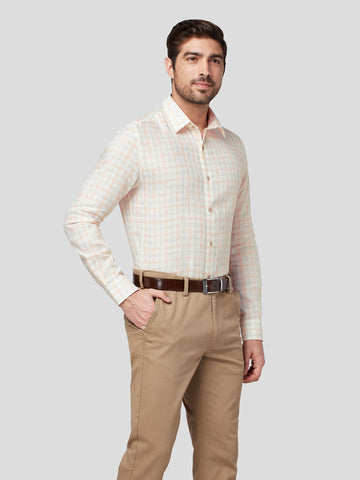 Captiva Linen Check Shirt Captiva Linen Check Shirt