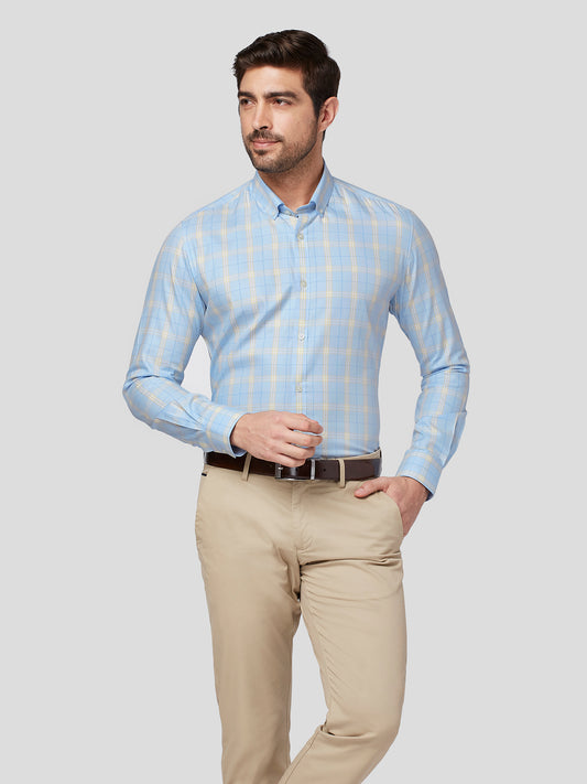 Brainiac Sporty Twill Check Shirt