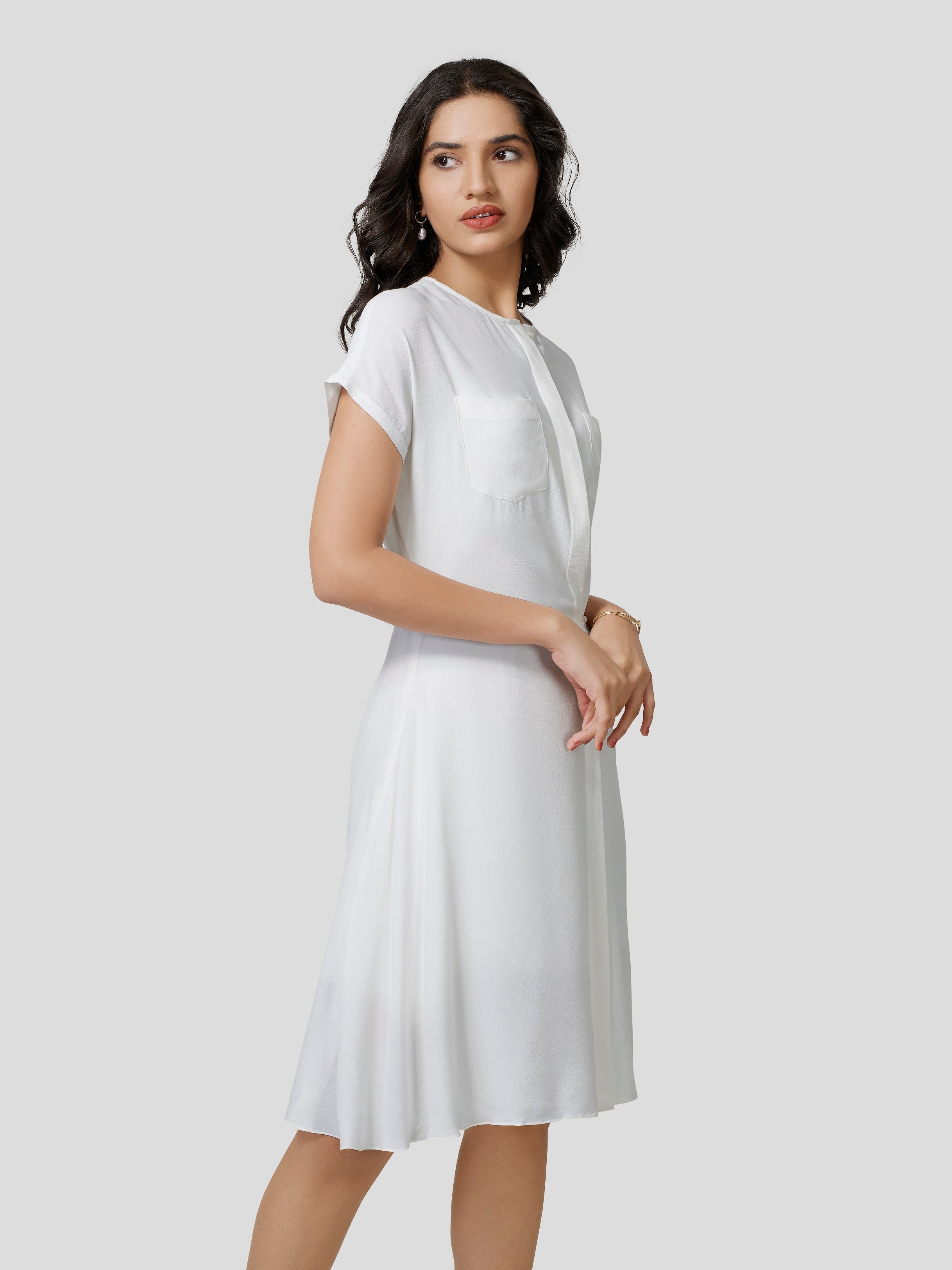 Marvella Breezy Shirt Dress - Zest Mélange  Marvella Breezy Shirt Dress - Zest Mélange