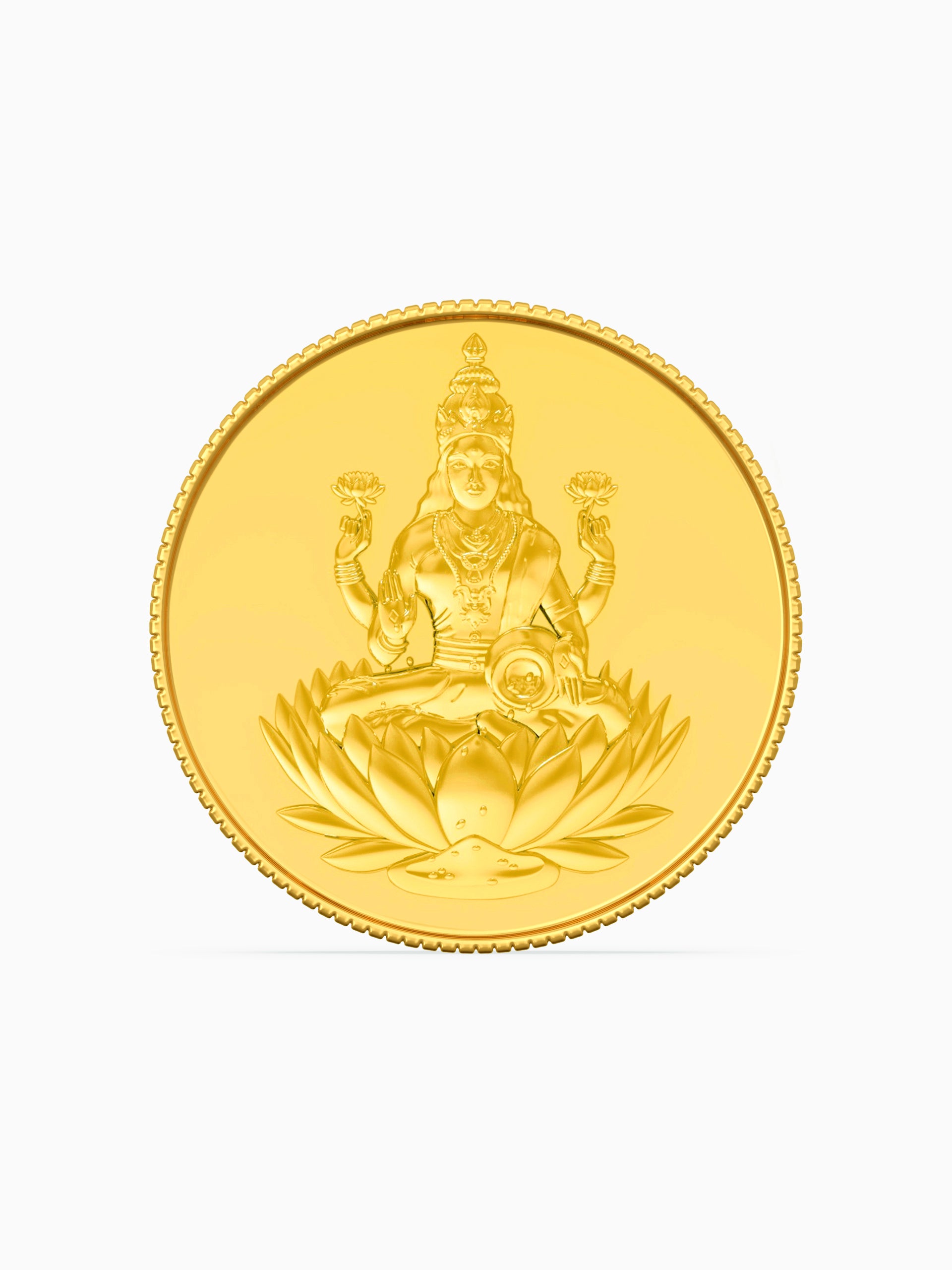 10 Gram 999 Purity Goddess Laxmi Gold Coin - Zest Mélange  10 Gram 999 Purity Goddess Laxmi Gold Coin - Zest Mélange
