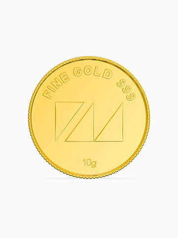 10 Gram 999 Purity Goddess Laxmi Gold Coin - Zest Mélange  10 Gram 999 Purity Goddess Laxmi Gold Coin - Zest Mélange