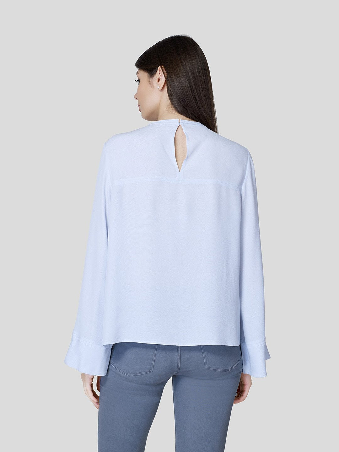 A-Line Paneled Top - Zest Mélange  A-Line Paneled Top - Zest Mélange