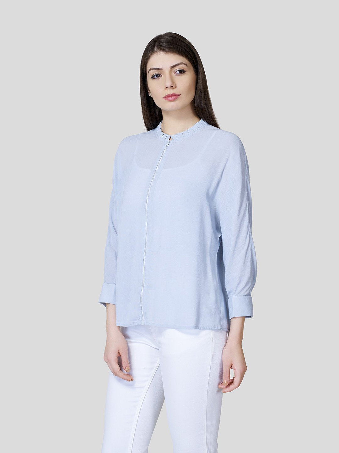 Zip Through Blouson - Zest Mélange  Zip Through Blouson - Zest Mélange