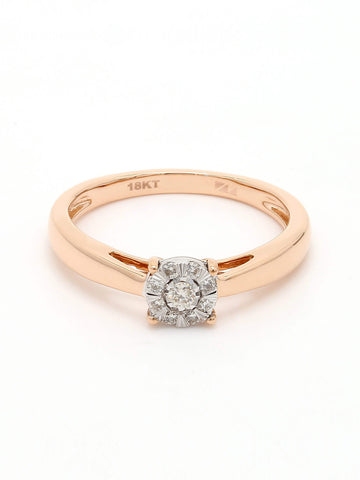Real Diamond Illussion Cluster Ring - Zest Mélange  Real Diamond Illussion Cluster Ring - Zest Mélange