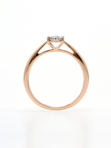 Real Diamond Illussion Cluster Ring - Zest Mélange  Real Diamond Illussion Cluster Ring - Zest Mélange