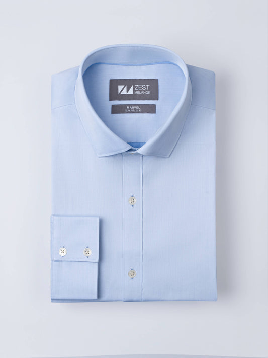 Blue Classic Shirt - Zest Mélange