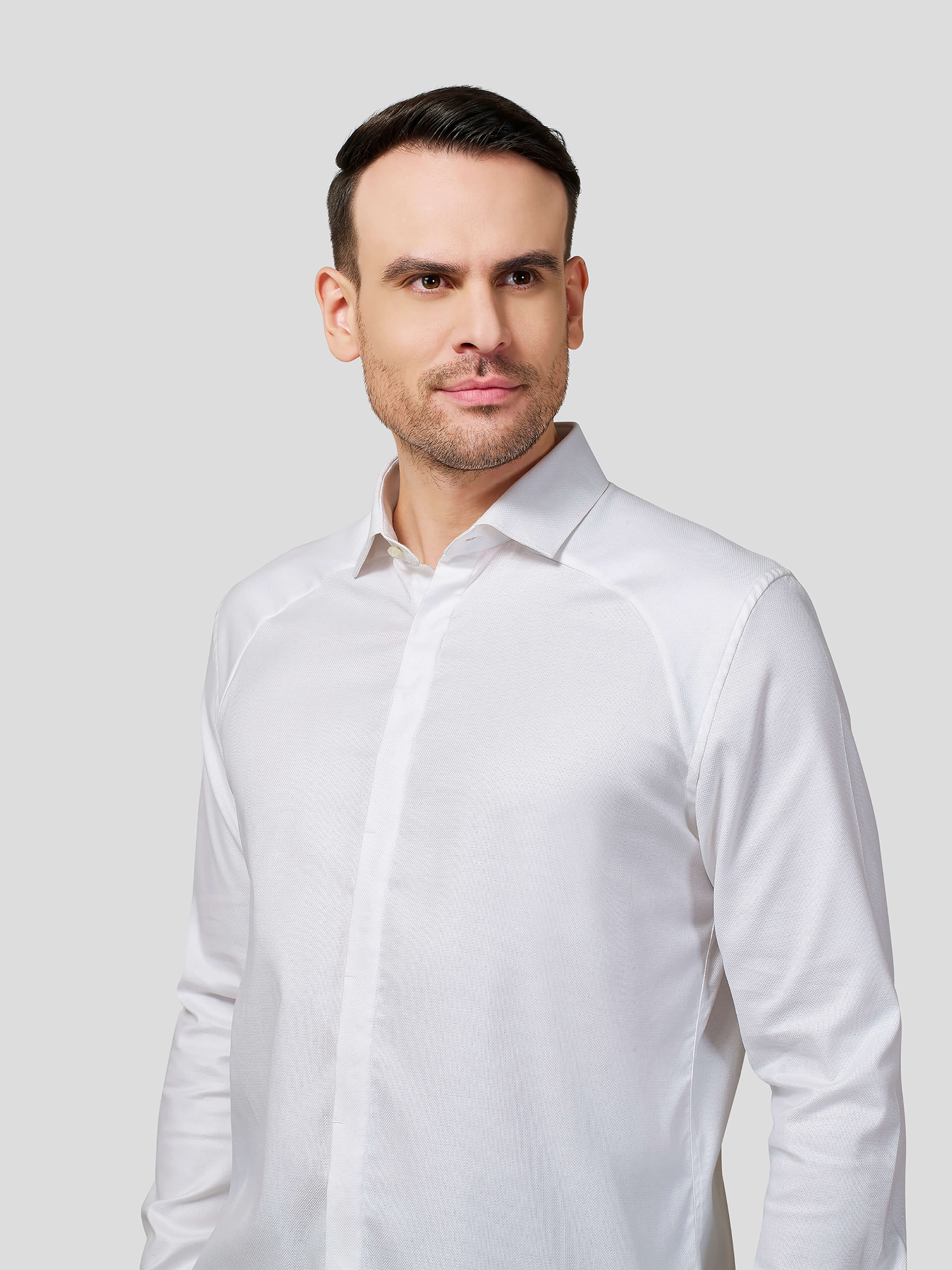 Raglan Shoulder Shirt - Zest Mélange Raglan Shoulder Shirt - Zest Mélange