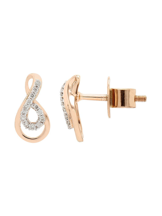 Real Diamond Stud Earring - Zest Mélange
