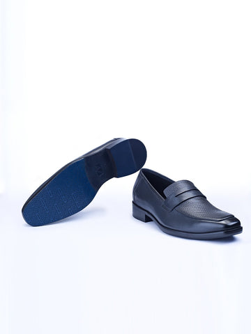 Classic Moccasins With Zm Embossed Detail - Zest Mélange  Classic Moccasins With Zm Embossed Detail - Zest Mélange