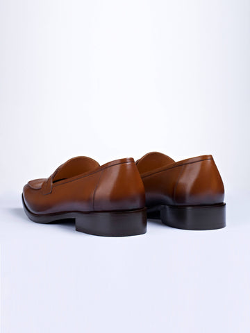 Classic Moccasins With Zm Embossed Detail - Zest Mélange  Classic Moccasins With Zm Embossed Detail - Zest Mélange