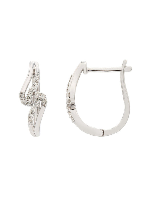 Real Diamond Hoop Earring - Zest Mélange