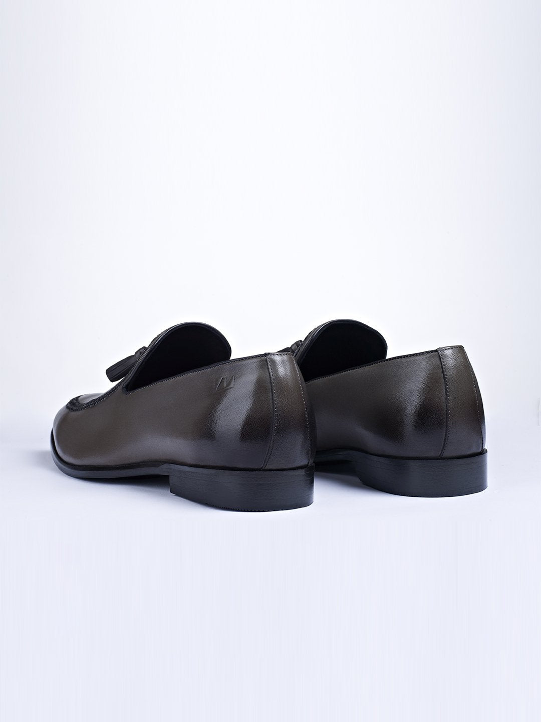 Classic Moccasin With Handmade Weaving Detail - Zest Mélange  Classic Moccasin With Handmade Weaving Detail - Zest Mélange