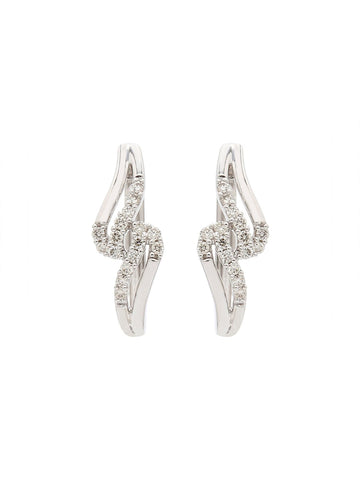 Real Diamond Hoop Earring - Zest Mélange  Real Diamond Hoop Earring - Zest Mélange