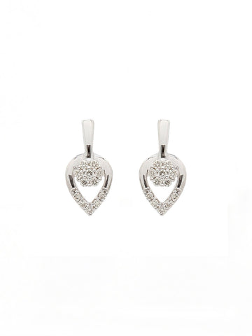 Real Diamond Cluster Stud Earring - Zest Mélange  Real Diamond Cluster Stud Earring - Zest Mélange