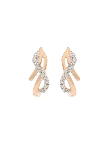 Real Diamond Stud Earring - Zest Mélange  Real Diamond Stud Earring - Zest Mélange