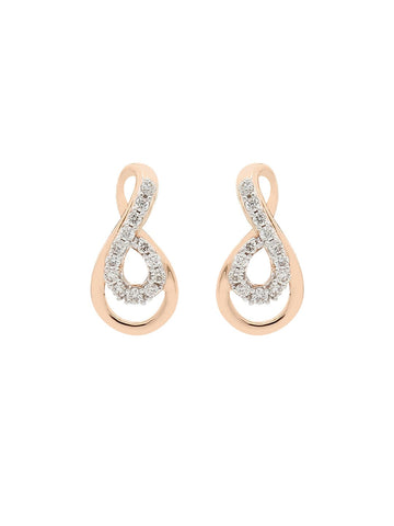 Real Diamond Stud Earring - Zest Mélange  Real Diamond Stud Earring - Zest Mélange