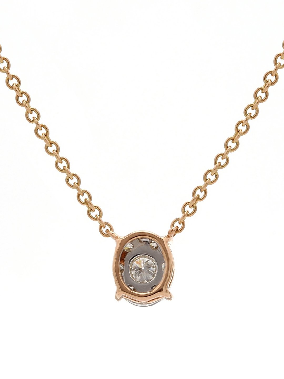 Real Diamond Illussion Cluster Pendant With Diamonds by the yard Chain - Zest Mélange  Real Diamond Illussion Cluster Pendant With Diamonds by the yard Chain - Zest Mélange