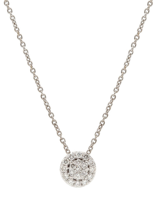Real Diamond Illussion Cluster Pendant With Chain - Zest Mélange