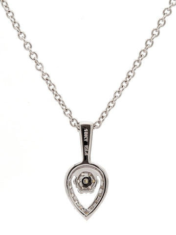 Real Diamond Cluster Pendant With Chain - Zest Mélange  Real Diamond Cluster Pendant With Chain - Zest Mélange