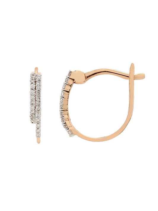 Real Diamond Hoop Earring - Zest Mélange