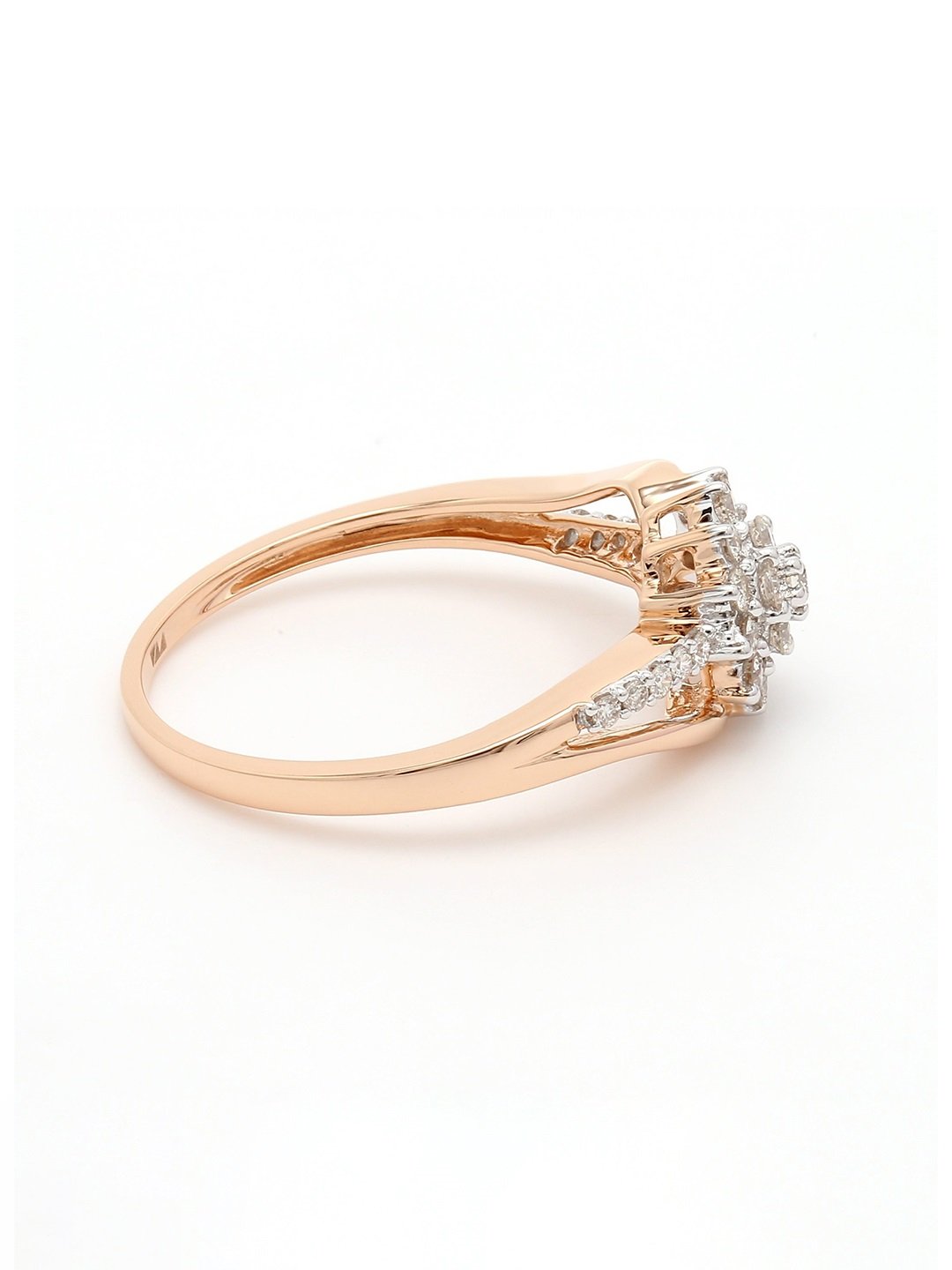 Real Diamond Cluster Ring - Zest Mélange  Real Diamond Cluster Ring - Zest Mélange