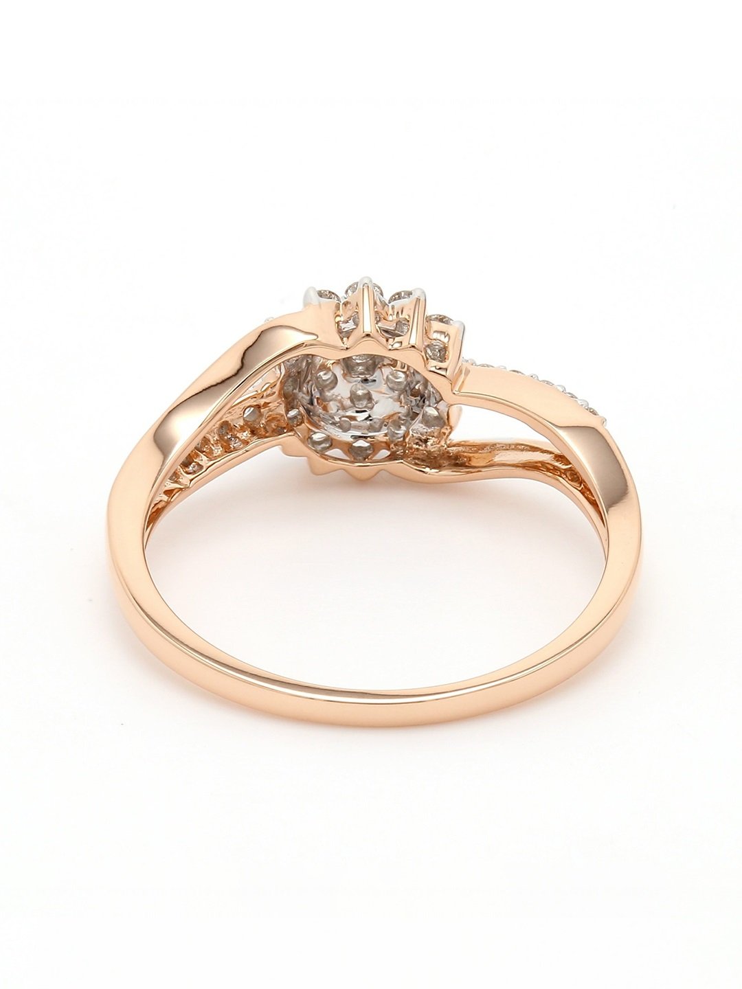 Real Diamond Cluster Ring - Zest Mélange  Real Diamond Cluster Ring - Zest Mélange