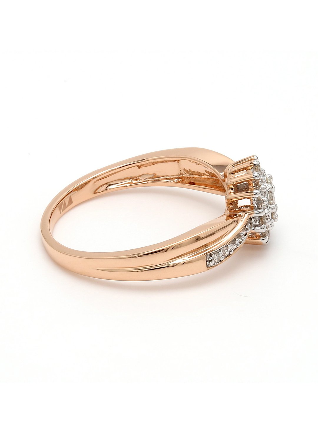 Real Diamond Cluster Ring - Zest Mélange  Real Diamond Cluster Ring - Zest Mélange