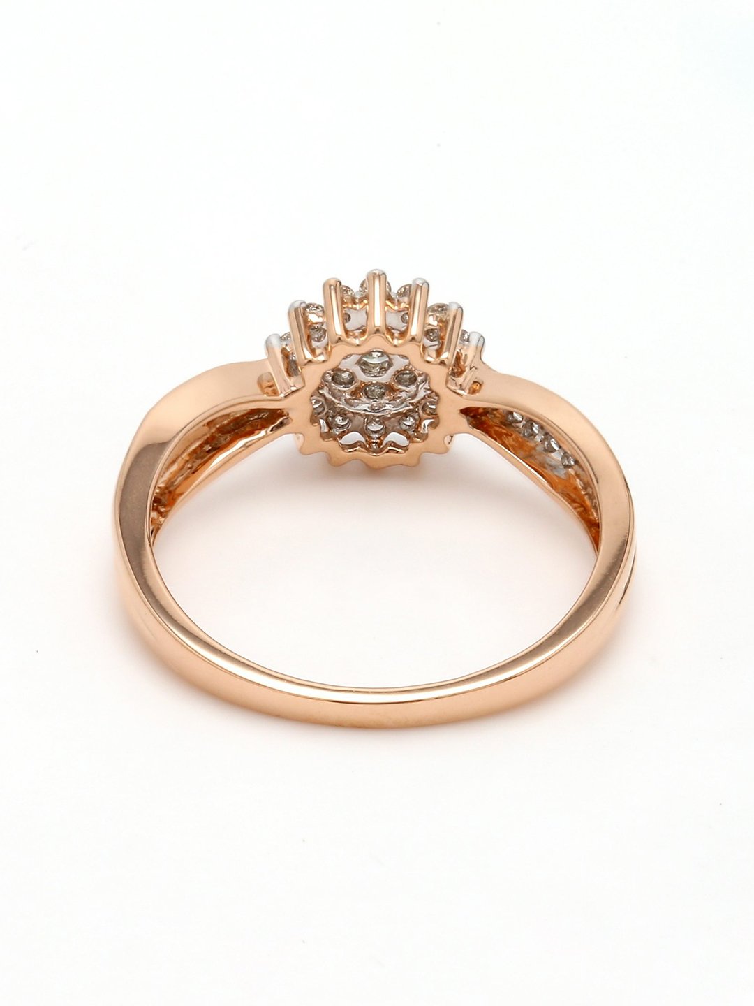 Real Diamond Cluster Ring - Zest Mélange  Real Diamond Cluster Ring - Zest Mélange