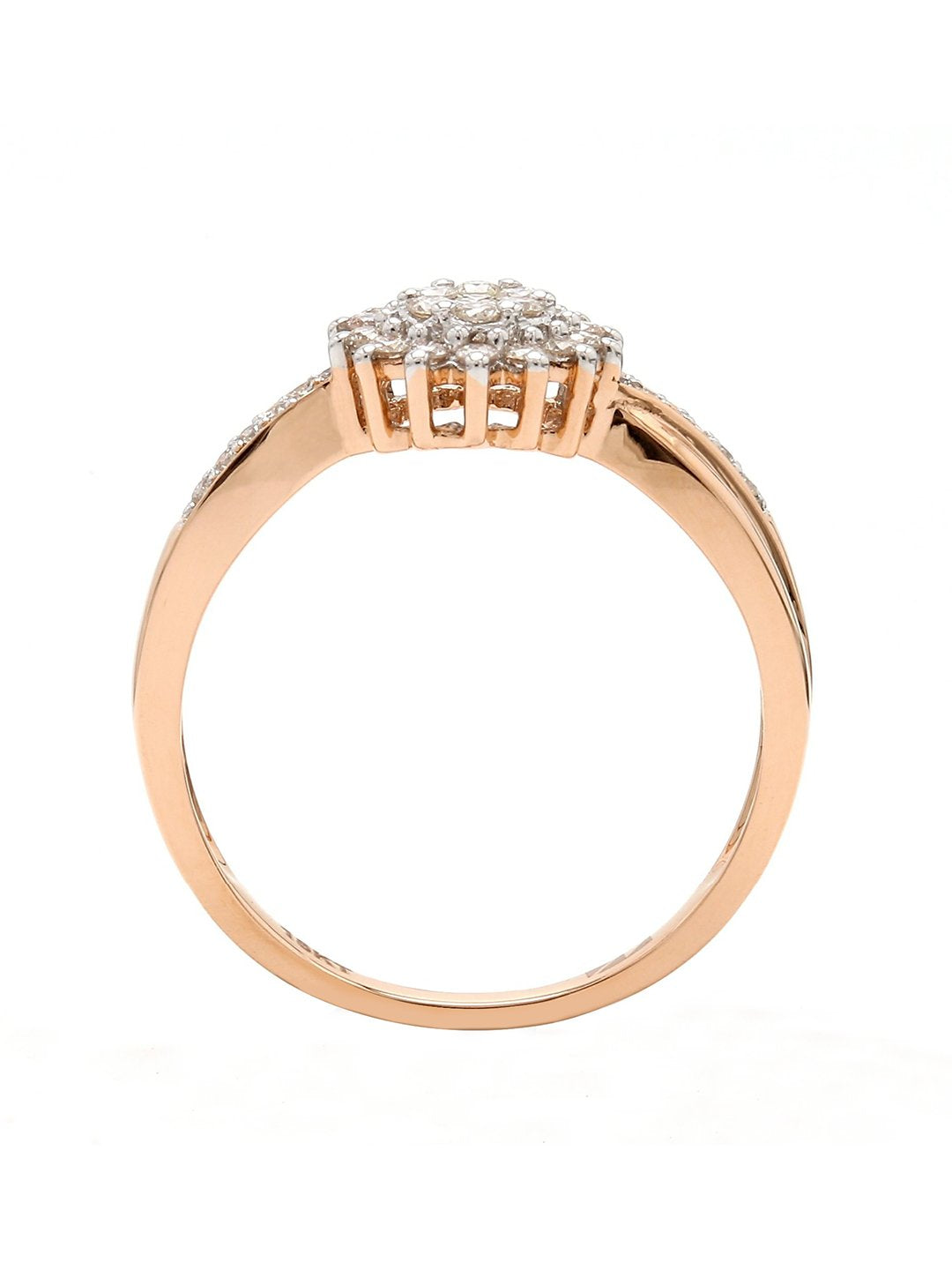 Real Diamond Cluster Ring - Zest Mélange  Real Diamond Cluster Ring - Zest Mélange