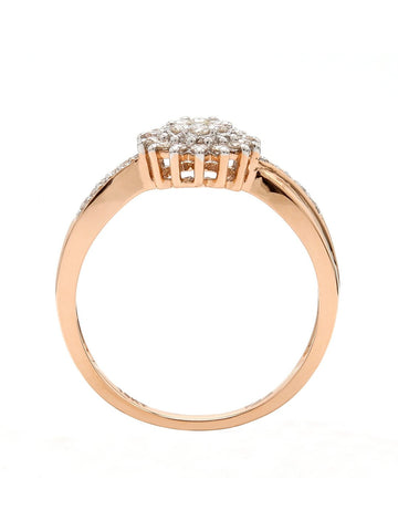 Real Diamond Cluster Ring - Zest Mélange  Real Diamond Cluster Ring - Zest Mélange