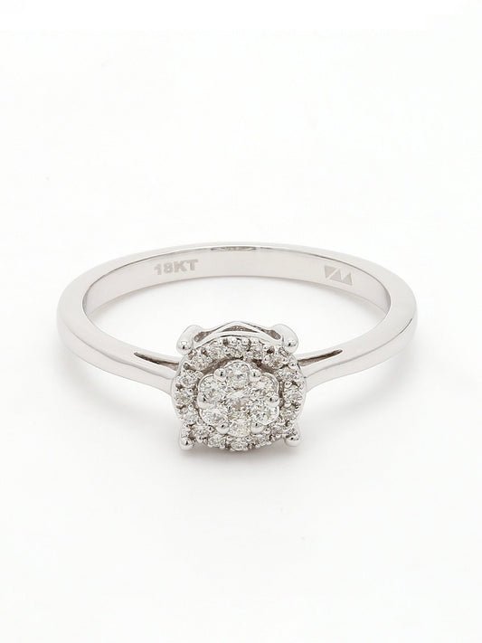 Real Diamond Illussion Cluster Ring - Zest Mélange