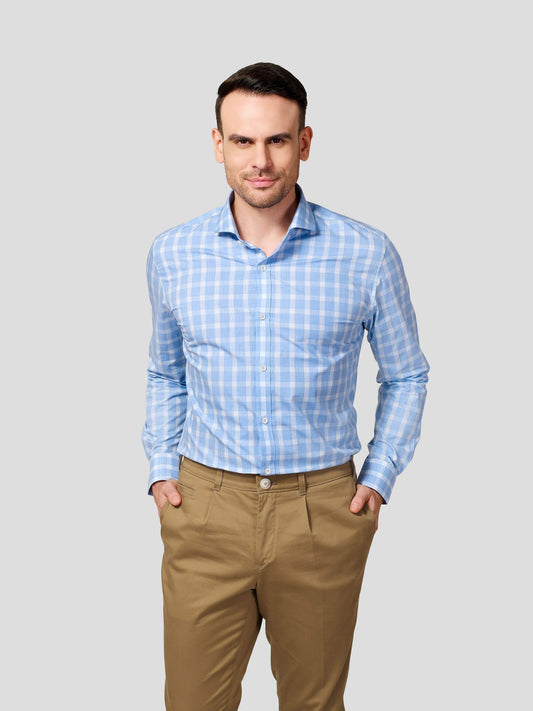 Checks Shirt - Zest Mélange