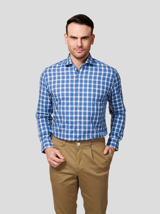 Checks Shirt - Zest Mélange