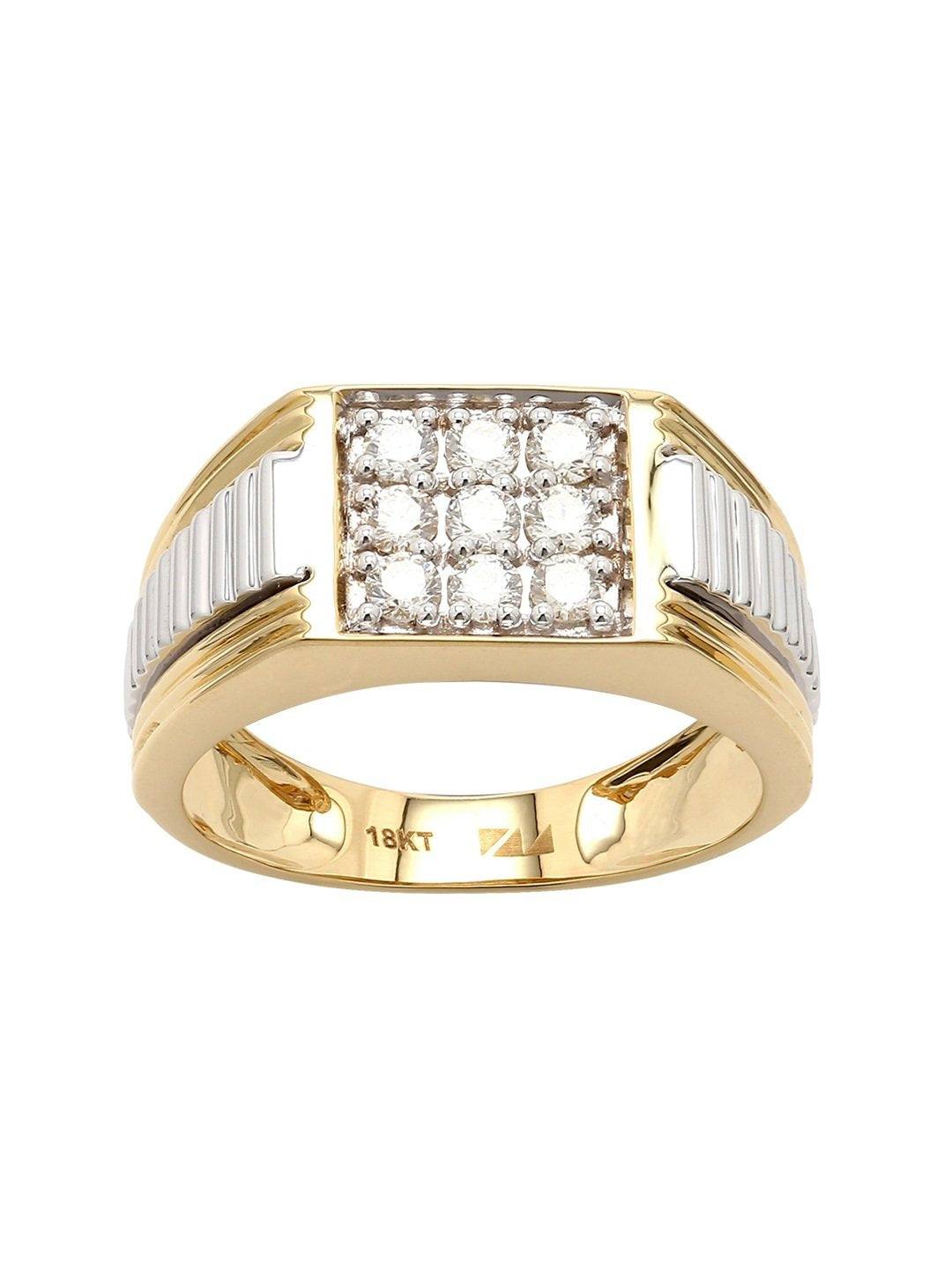 Real Diamond Mens Ring - Zest Mélange  Real Diamond Mens Ring - Zest Mélange
