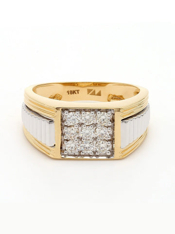 Real Diamond Mens Ring - Zest Mélange  Real Diamond Mens Ring - Zest Mélange
