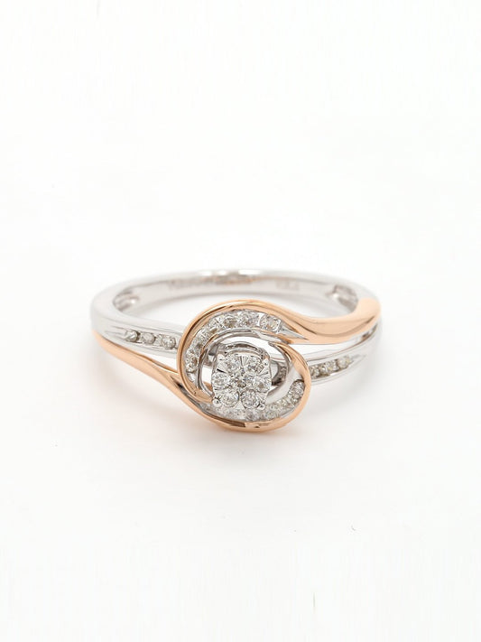Real Diamond Illussion Cluster Ring - Zest Mélange