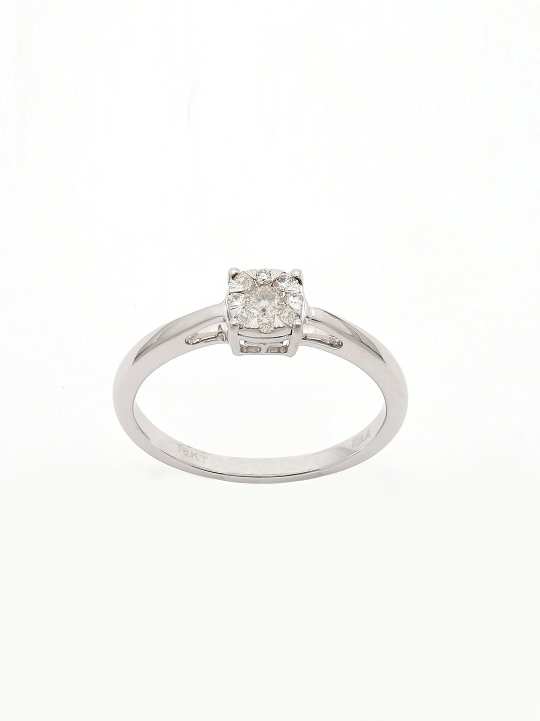 Real Diamond Illussion Cluster Ring - Zest Mélange  Real Diamond Illussion Cluster Ring - Zest Mélange