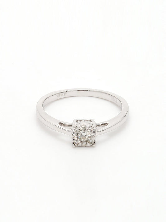 Real Diamond Illussion Cluster Ring - Zest Mélange