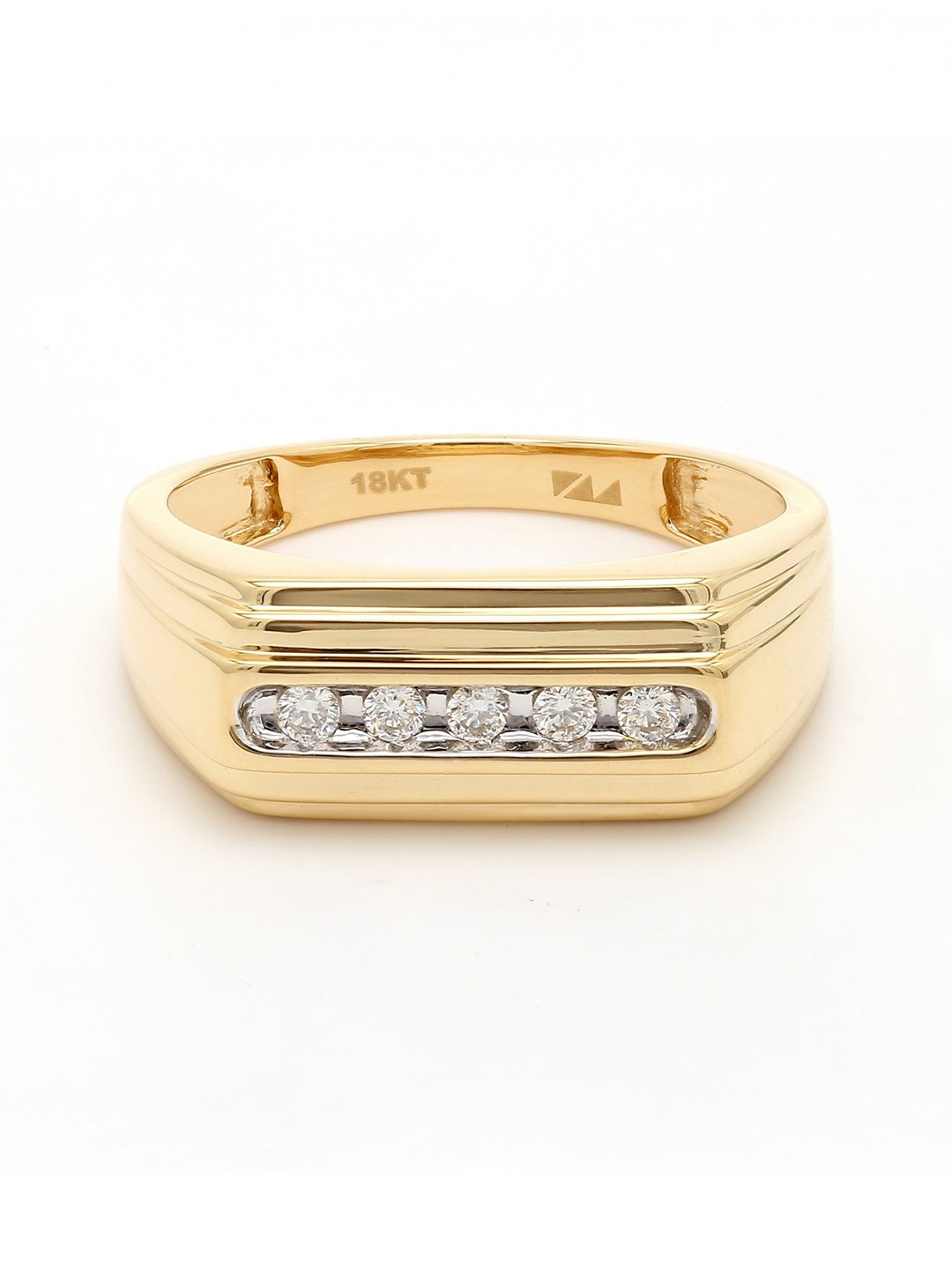 Real Diamond Mens Band Ring - Zest Mélange  Real Diamond Mens Band Ring - Zest Mélange