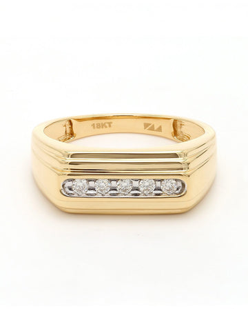 Real Diamond Mens Band Ring - Zest Mélange  Real Diamond Mens Band Ring - Zest Mélange
