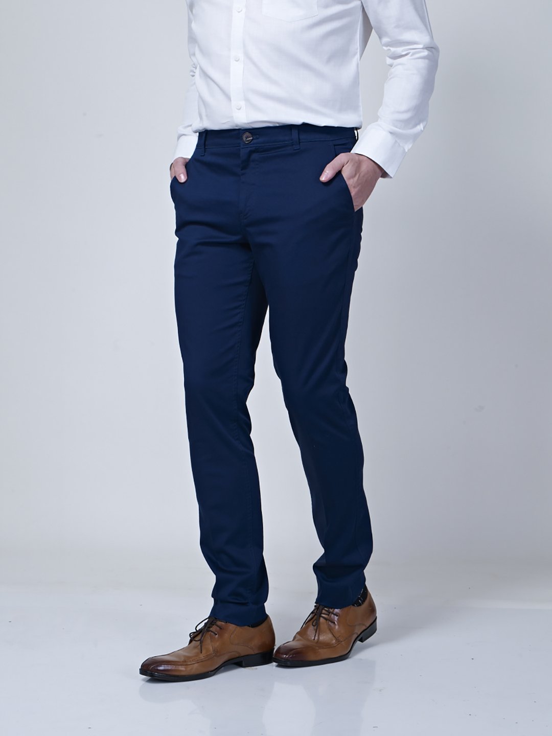 Classic Chino (Blue) - Zest Mélange Classic Chino (Blue) - Zest Mélange