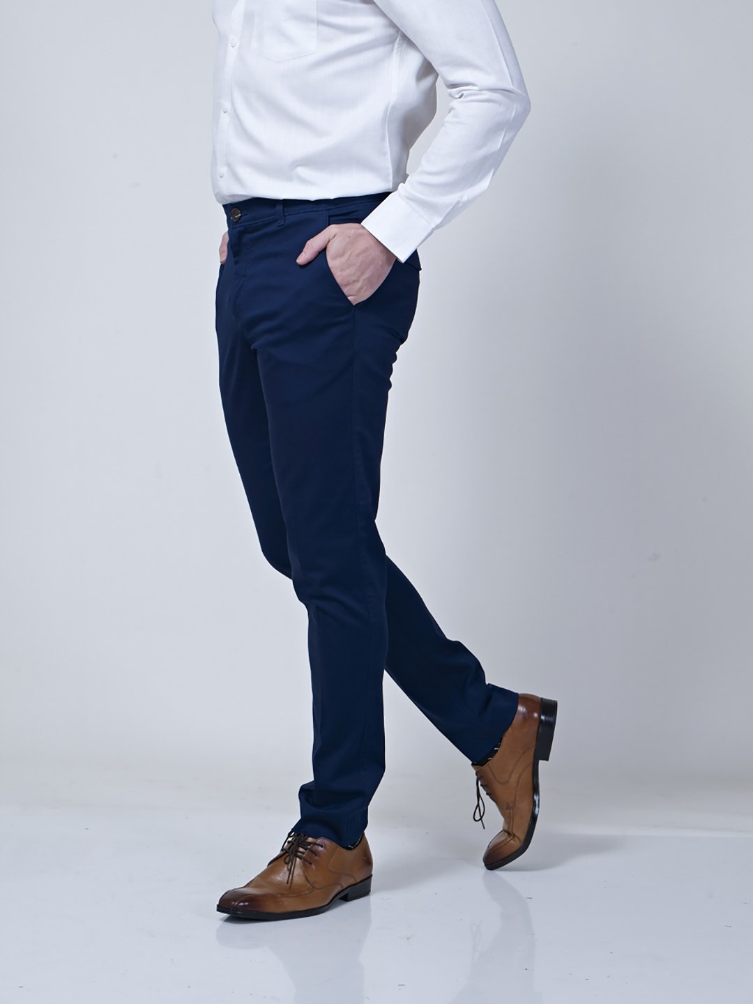 Classic Chino (Blue) - Zest Mélange Classic Chino (Blue) - Zest Mélange