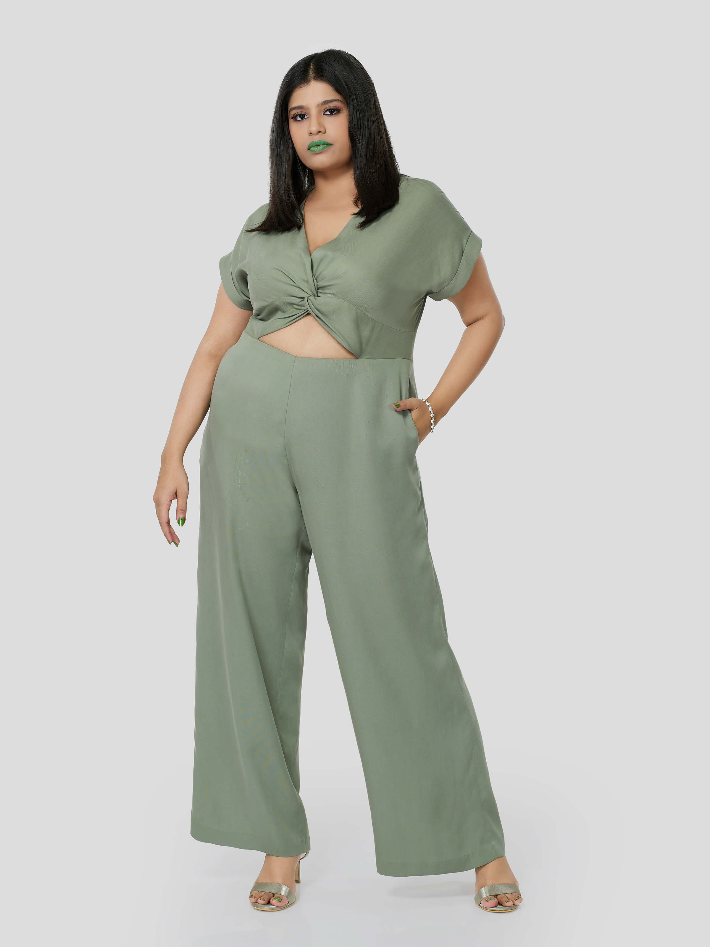 Soothing Impulse Jump Suit - Zest Mélange  Soothing Impulse Jump Suit - Zest Mélange