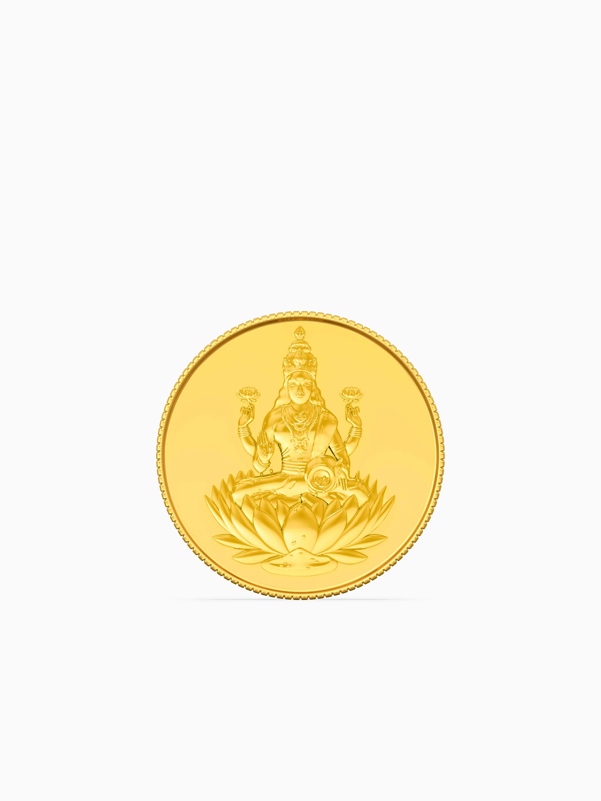 2 Gram 999 Purity Goddess Laxmi Gold Coin - Zest Mélange  2 Gram 999 Purity Goddess Laxmi Gold Coin - Zest Mélange