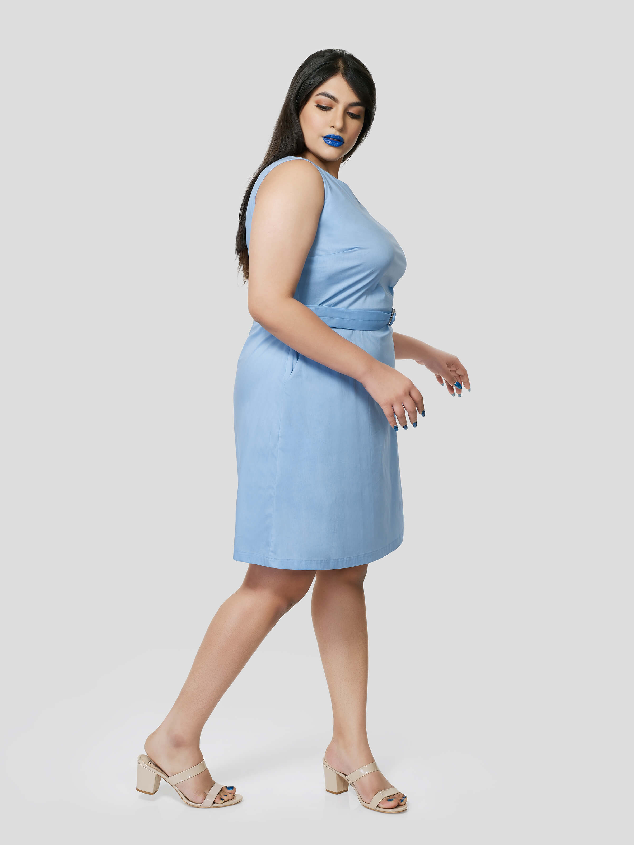 Genuine Pride of Dress with O Ring Detail - Zest Mélange  Genuine Pride of Dress with O Ring Detail - Zest Mélange