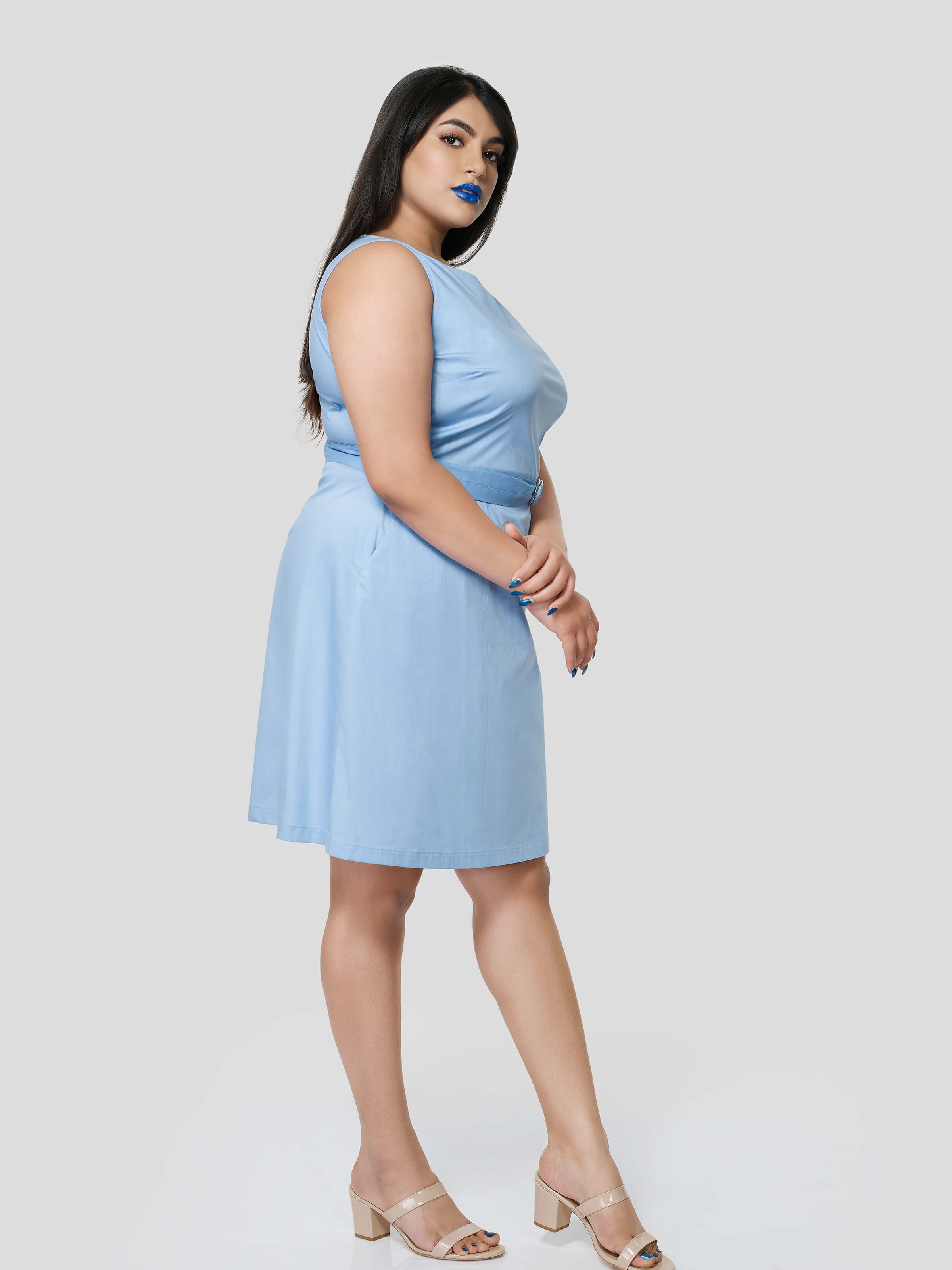 Genuine Pride of Dress with O Ring Detail - Zest Mélange  Genuine Pride of Dress with O Ring Detail - Zest Mélange