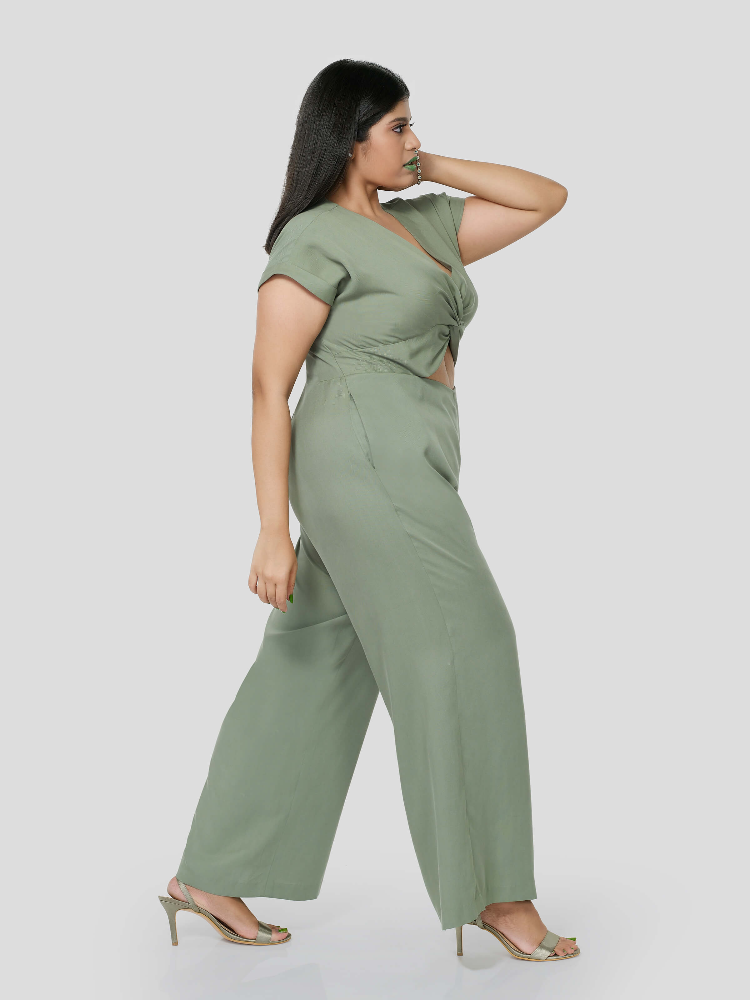 Soothing Impulse Jump Suit - Zest Mélange  Soothing Impulse Jump Suit - Zest Mélange